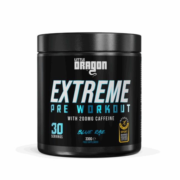 Extreme Pre Workout Blue Raz (30 serves)