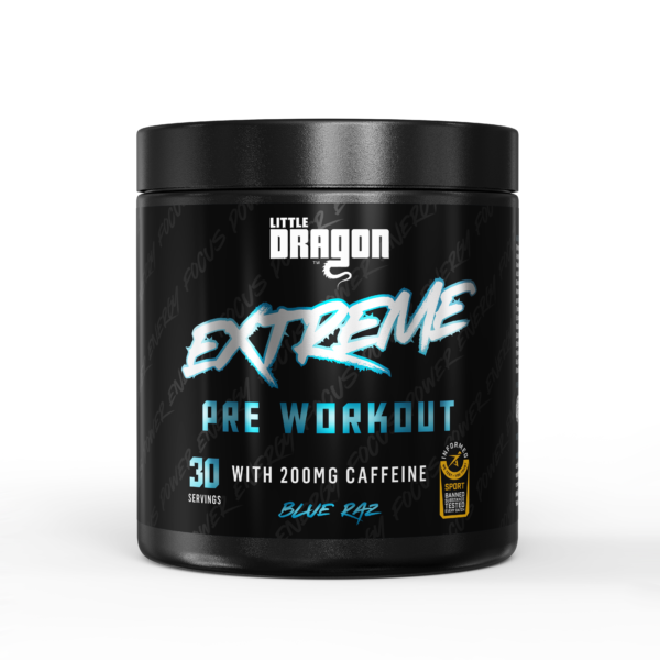Extreme Pre Workout Blue Raz (30 serves)